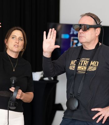 People using Vicon motion capture